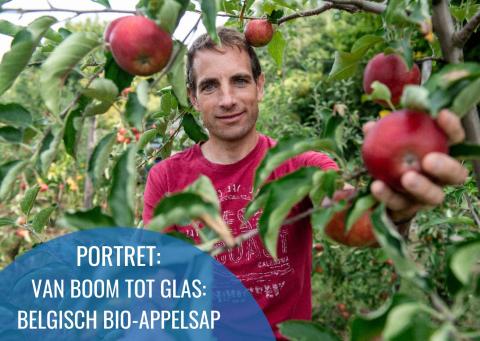 Portret: van boom tot glas - Belgisch bio-appelsap