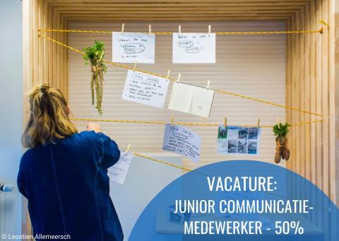 Vacature communicatiemedewerker (50%)